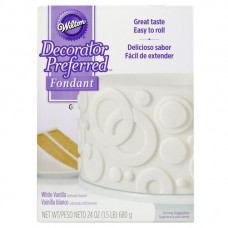 White Wilton Fondant 24oz